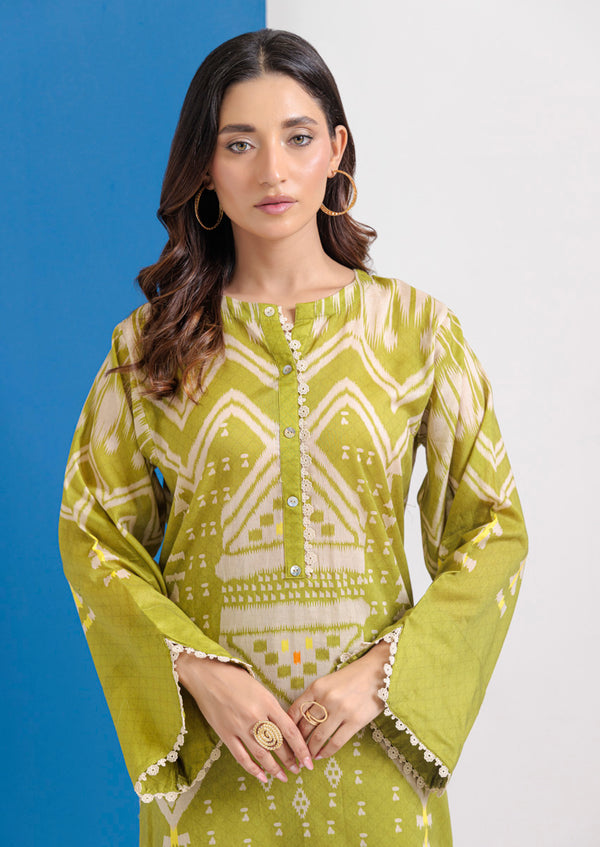 M-Green-Cambric-2 Piece (WPS25P2021)