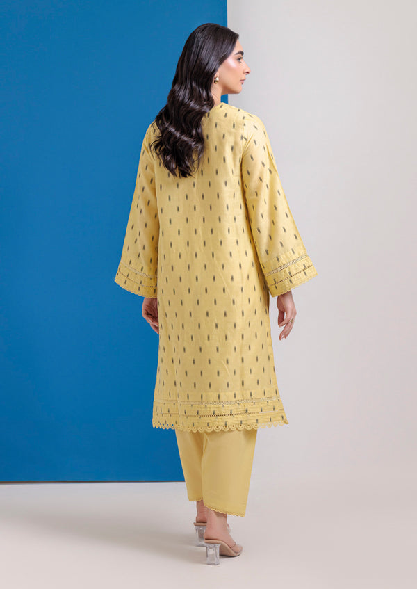 P-Yellow-Jacquard-2 Piece (WPS25SL2P022)