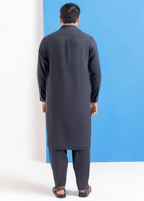 C-Grey-Blended-Shalwar Suit - (MPS25SSE2052)