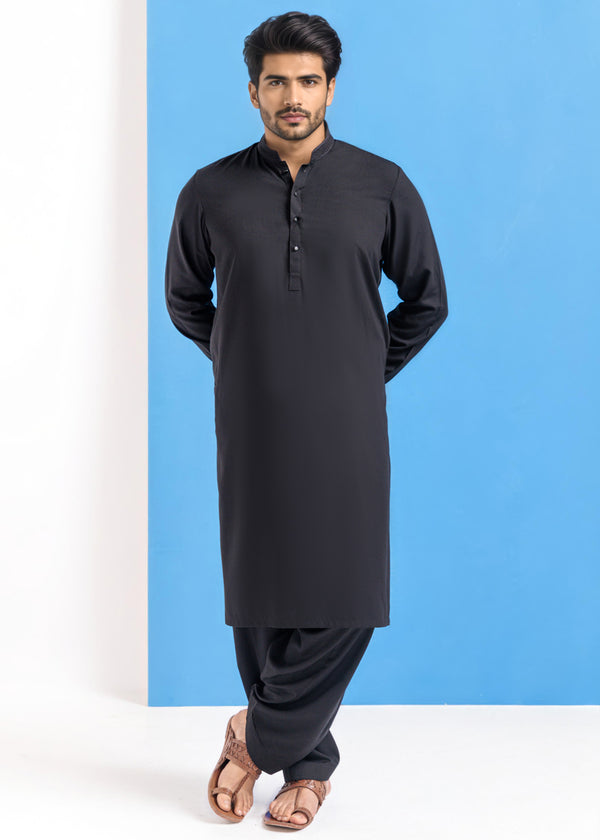 Black-Blended-Shalwar Suit - (MPS25SSE2055)