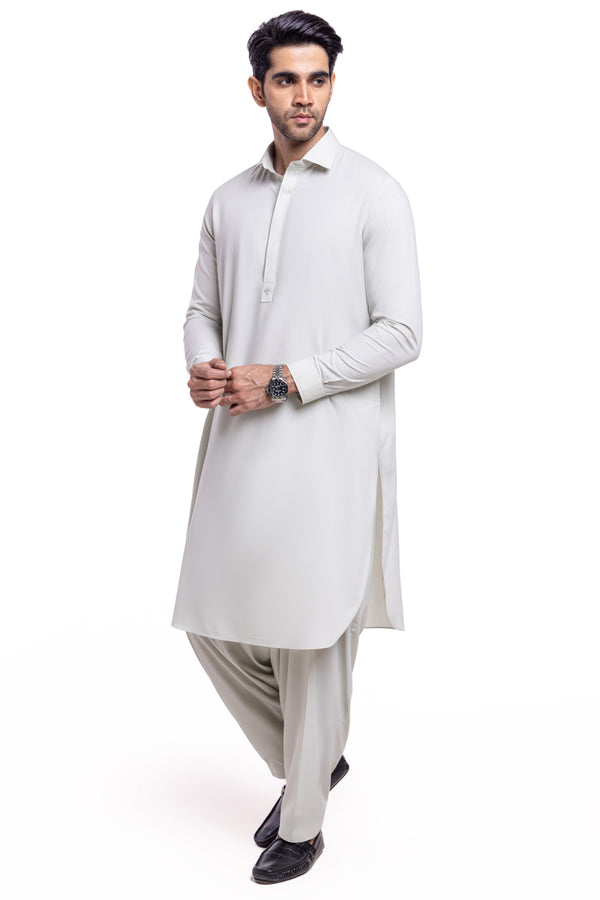 S-Green-Blended-Shalwar Suit - (MPS25SSS2077)
