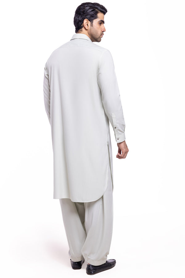 S-Green-Blended-Shalwar Suit - (MPS25SSS2077)