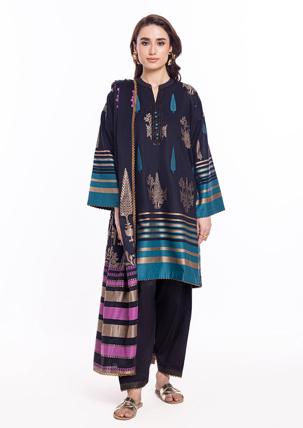 Black-Jacquard-3 Piece (WPS25JD3054)