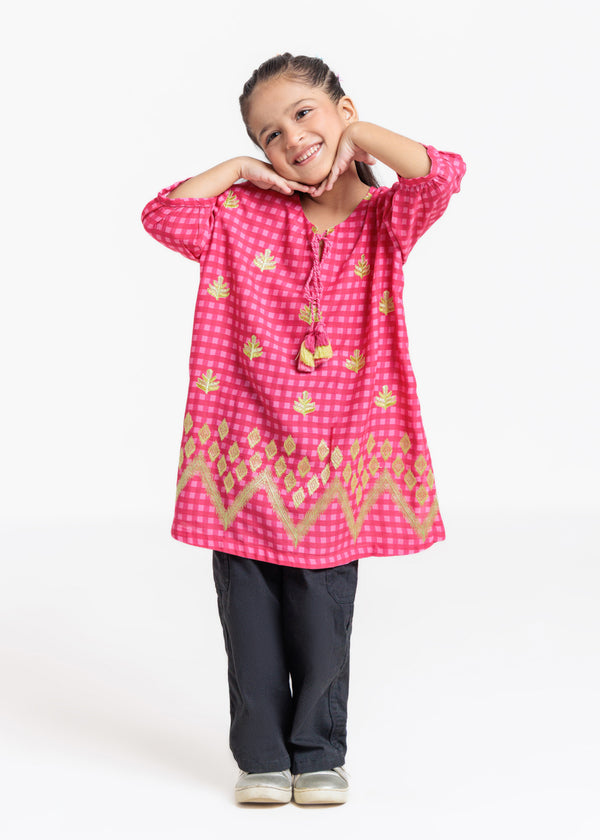 Pink-Viscose-1 Piece (GP1PPBS25BG8S5)