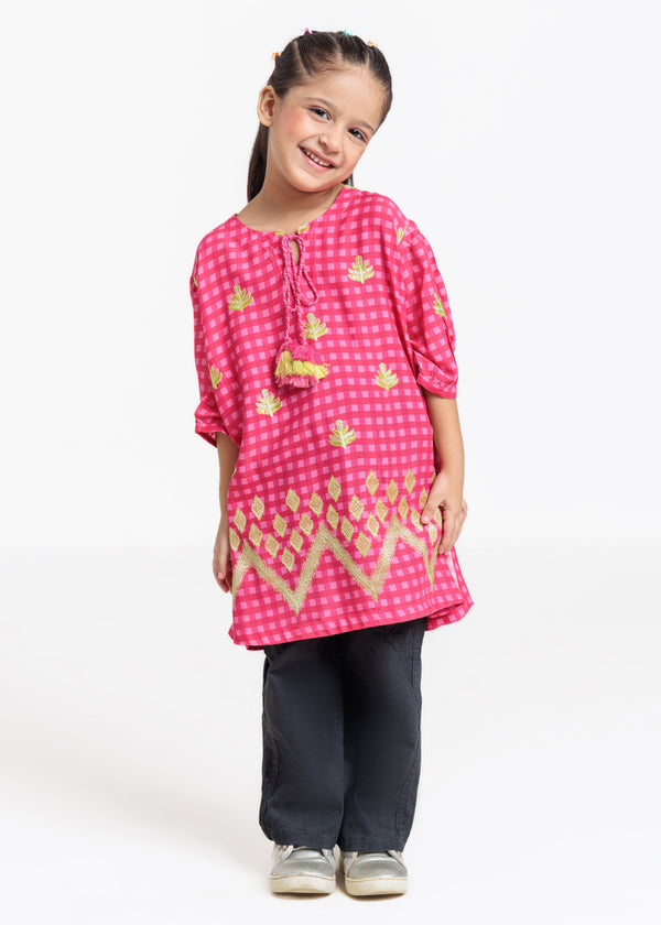 Pink-Viscose-1 Piece (GP1PPBS25BG8S5)