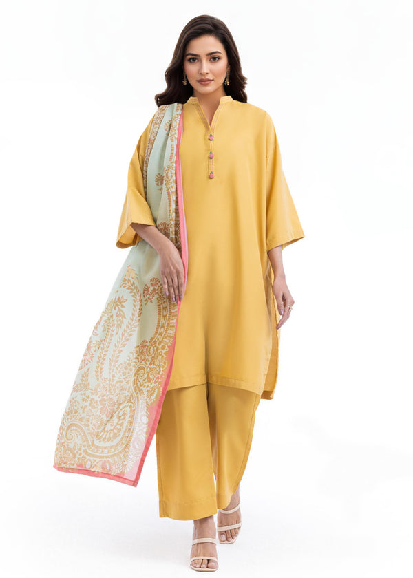 L-Khaki-Dobby-3 Piece (WP3PSBW25HR11D7)