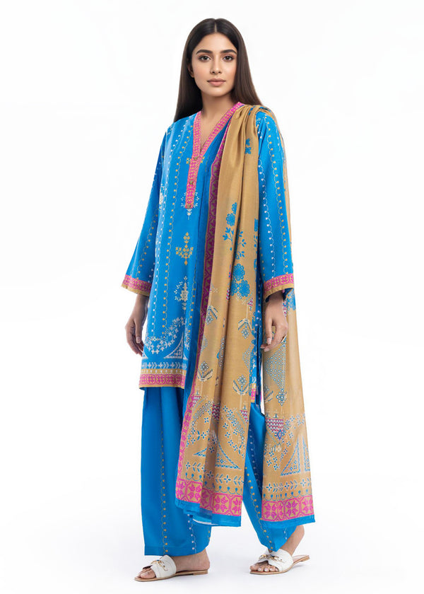 D-Blue-Poly-Cambric-3 Piece (WP3PSBW25HR9O10)