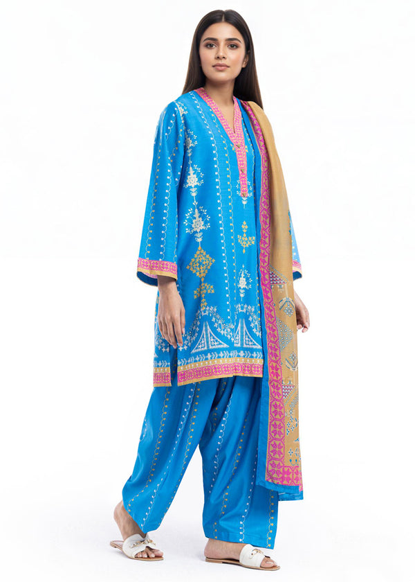 D-Blue-Poly-Cambric-3 Piece (WP3PSBW25HR9O10)