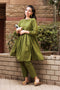 GREEN-JACQUARD-2 PIECE (BSSS232P11)