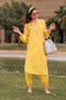 YELLOW-JACQUARD-2 PIECE (BSSS232P20)