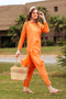 ORANGE-CAMBRIC-2 PIECE (BAAK232P06)