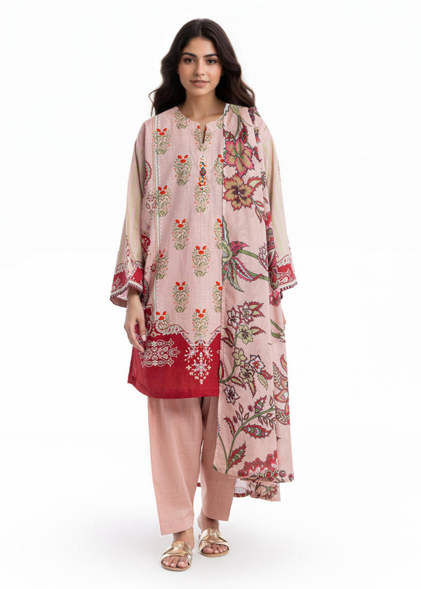 P-Pink-Slub-3 Piece (WP3PPBW25B9O33)