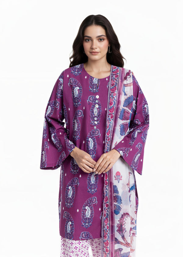 Purple-Cambric-3 Piece (WP3PPBW25B1J3)