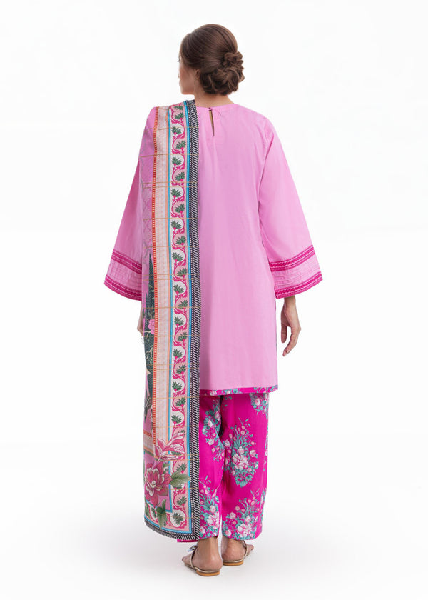 Pink-Jacquard-3 Piece (WP3PSBW25B9O47)