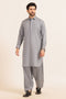 L-GREY-BLENDED-SHALWAR SUIT - (GSSW24-013)