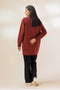 R-BROWN-ROUND NECK-FULL SLEEVE-SWEATER (23W-046-65)