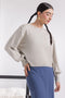 GREY-ROUND NECK FULL SLEEVES CROP TOP SWEATER (24X-002-66)