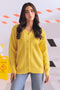 YELLOW-V-NECK FULL SLEEVES CARDIGAN SWEATER (24X-010-66)