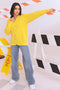 YELLOW-V-NECK FULL SLEEVES CARDIGAN SWEATER (24X-010-66)