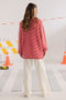 PINK V-NECK FULL SLEEVES CARDIGAN SWEATER (24X-019-66)