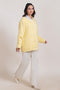 LEMON ROUND NECK FULL SLEEVES CARDIGAN SWEATER (24X-021-66)