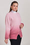 D-PINK-ROUND NECK FULL SLEEVES CARDIGAN SWEATER (24X-030-66)