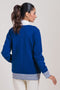 BLUE-ROUND NECK FULL SLEEVES CARDIGAN SWEATER (24X-031-66)