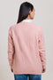 PINK-ROUND NECK FULL SLEEVES CARDIGAN SWEATER (24X-032-66)