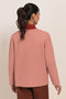 BRICK-ROUND NECK FULL SLEEVES CARDIGAN SWEATER (24X-054-66)