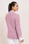 PLUM-SHAWL COLLAR FULL SLEEVES CARDIGAN SWEATER (24X-057-66)