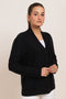 BLACK-V-NECK FULL SLEEVES CARDIGAN SWEATER (24X-058-66)