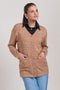 BRONZE-FULL SLEEVES CARDIGAN SWEATER (24X-060-66)