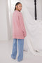 R-PINK-FRONT OPEN FULL SLEEVES CARDIGAN SWEATER (24X-063-66)