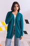 TEAL-FRONT OPEN FULL SLEEVES CARDIGAN SWEATER (24X-063-66)