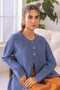 L-BLUE-ROUND NECK FULL SLEEVES CARDIGAN SWEATER (24X-068-66)