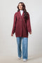 MAROON-SHAWL COLLAR FRONT OPEN FULL SLEEVES CARDIGAN SWEATER (24X-071-66)