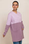 LILAC-ROUND NECK FULL SLEEVES CARDIGAN SWEATER (24X-080-66)