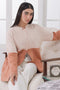 PINK-ROUND NECK FULL SLEEVES CARDIGAN SWEATER (24X-080-66)