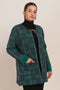 B-GREEN-ROUND NECK CARDIGAN FULL SLEEVES SWEATER (24X-083-66)