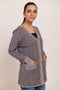 GREY-V-NECK CARDIGAN FULL SLEEVES SWEATER (24X-086-66)