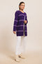 PURPLE-ROUND NECK FULL SLEEVES CARDIGAN SWEATER (24X-090-66)