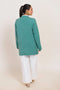 AQ-GREEN-V-NECK FULL SLEEVES CARDIGAN SWEATER (24X-093-66)