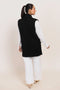 BLACK-SHAWL COLLAR SANDO CARDIGAN SWEATER (24X-095-66)