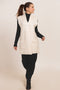 WHITE-SHAWL COLLAR SANDO CARDIGAN SWEATER (24X-095-66)