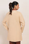 BEIGE-V-NECK FULL SLEEVES CARDIGAN SWEATER (24X-096-66)