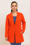 ORANGE-V-NECK FULL SLEEVES CARDIGAN SWEATER (24X-096-66)