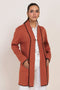 RUST-FULL SLEEVES CARDIGAN SWEATER (24X-097-66)