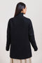 BLACK-ROUND NECK FULL SLEEVES CARDIGAN SWEATER (24X-098-66)