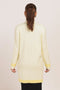 YELLOW-FULL SLEEVES CARDIGAN SWEATER (24X-100-66)