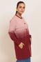 MAROON-ROUND NECK FULL SLEEVES CARDIGAN SWEATER (24X-102-66)